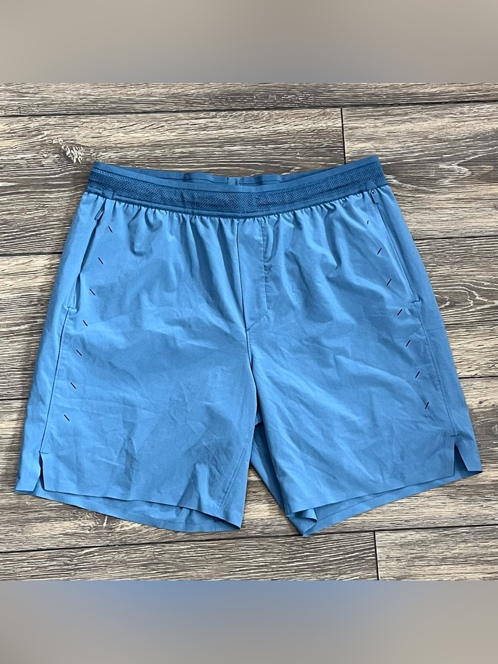 Ten Thousand Interval Shorts Blue Mens Medium Athleisure